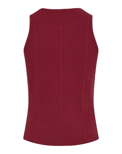 MSCH Copenhagen - MSCHCharlitta Top - Burgundy Rhubarb